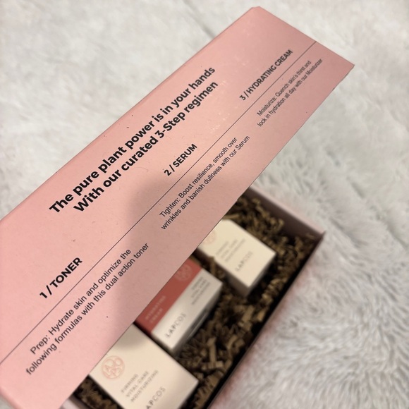 LAPCOS | Red Vegan Collagen 3-Step Set NEW IN BOX - Picture 5 of 12